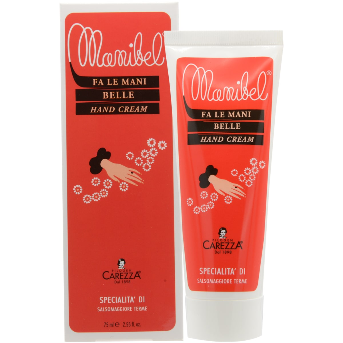 Manibel Satin Rose Italian Hand Cream