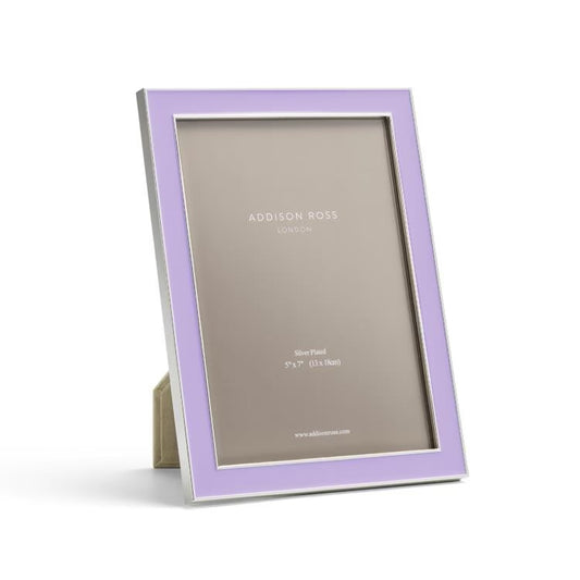 Lilac Enamel 5X7 frame (15mm)