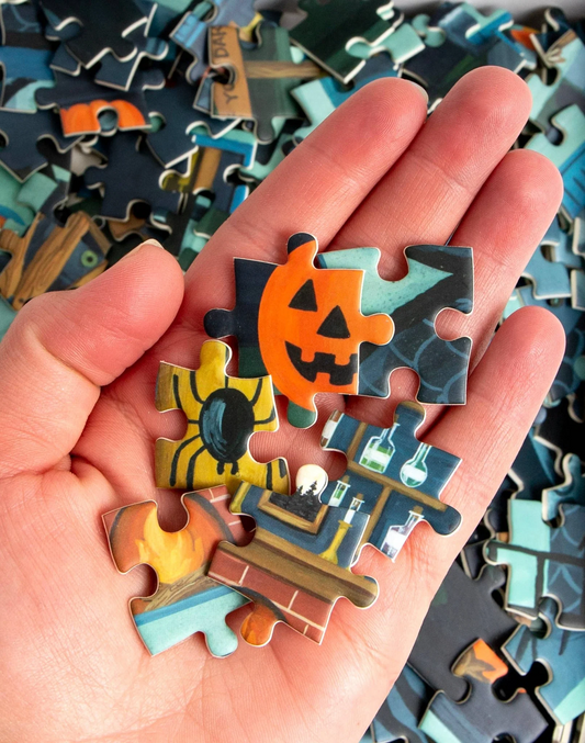 Halloween House Puzzle - 500 Pieces