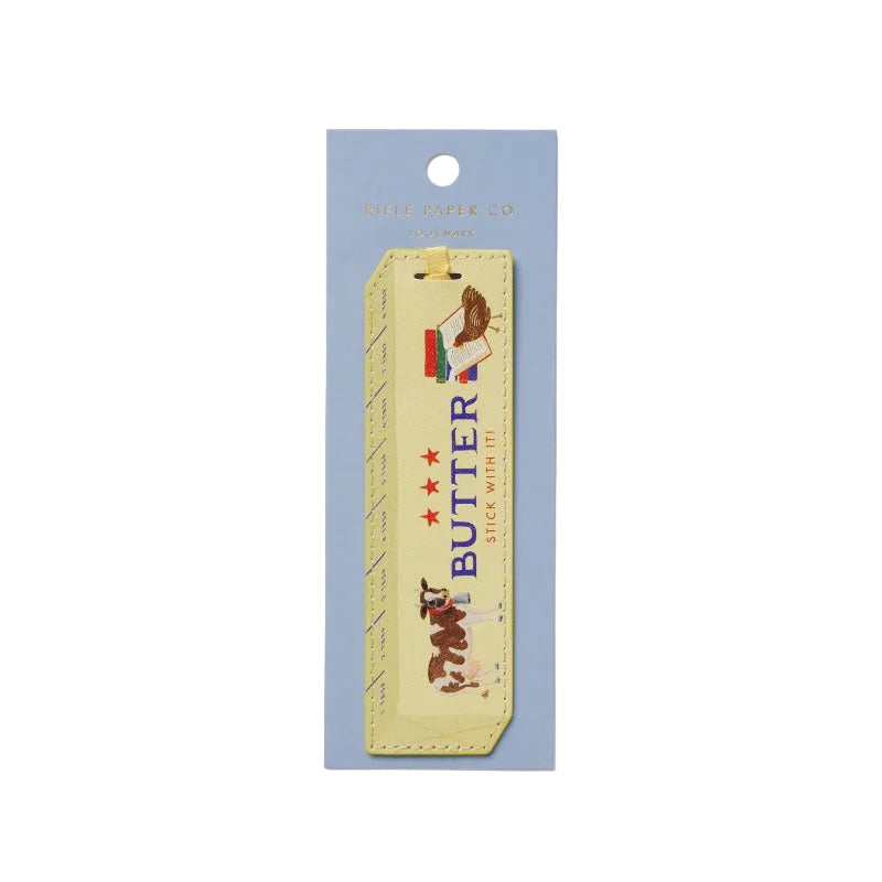 Butter Stick with It Bookmark