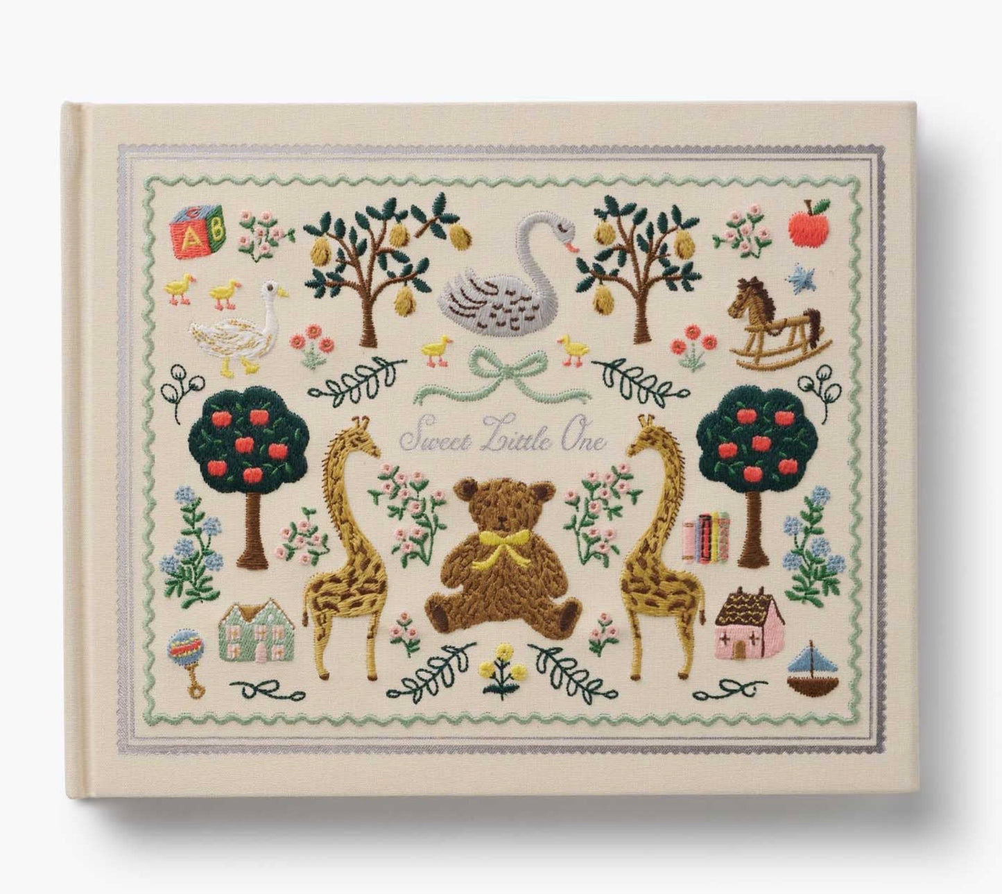 Storybook Embroidered Baby Memory Book