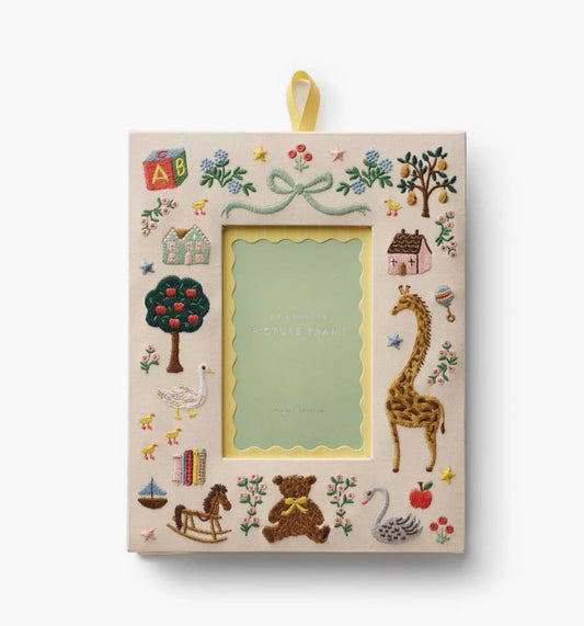 Storybook Embroidered Picture Frame