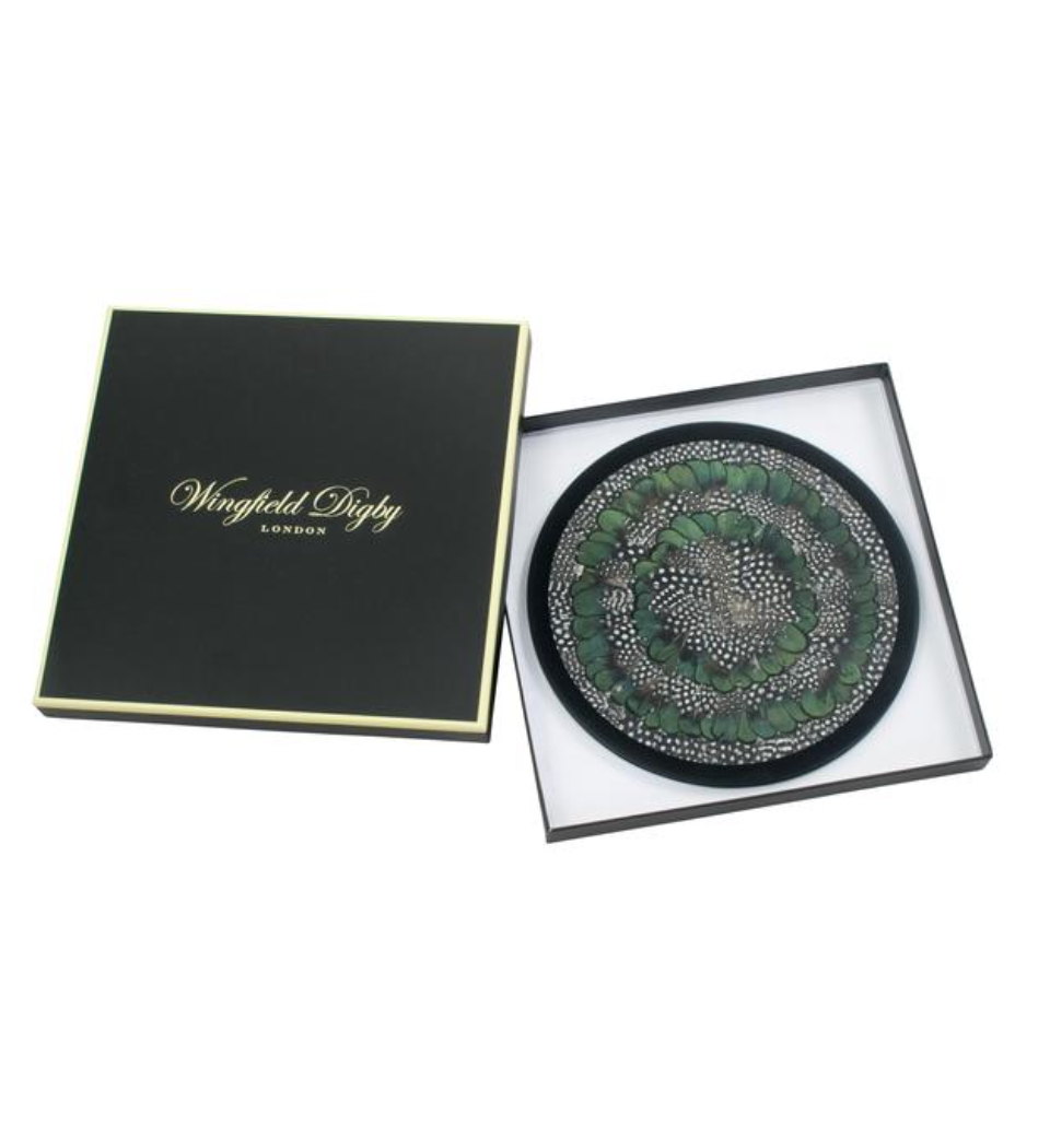 Guinea Fowl and Green Pheasant Placemats - Set of 2