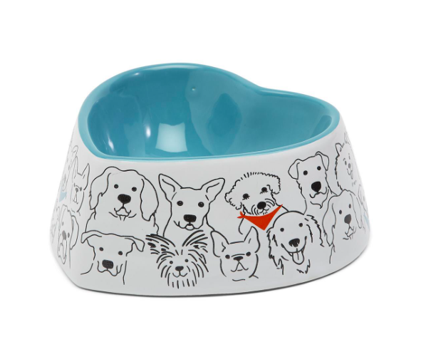 "Woof it Down" Dog Bowl