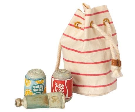 Bag w/ Beach Essentials