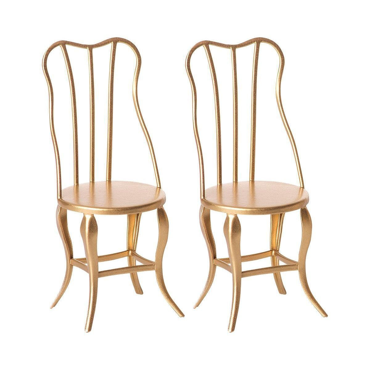 Vintage Chair, Micro-Gold, 2 pack