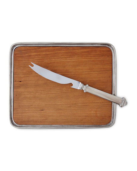 Bar Tray W/ Bar Knife Set