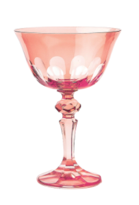 Rialto Glass Coupe Kitten (Light Red)