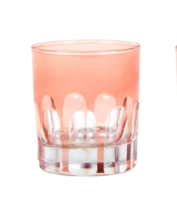 Rialto Glass Old Fashion Kitten (Light Red)