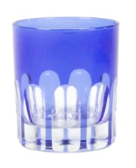 Rialto Glass Old Fashion Moon Glow (Dark Blue)