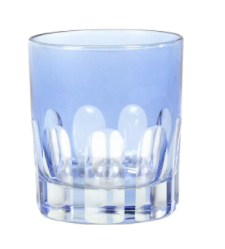 Rialto Glass Old Fashion Thistle (Light Blue)