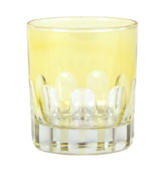 Rialto Glass Old Fashion Limoncello (Light Yellow)