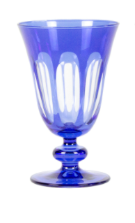 Rialto Glass Tulip Moon Glow (Dark Blue)