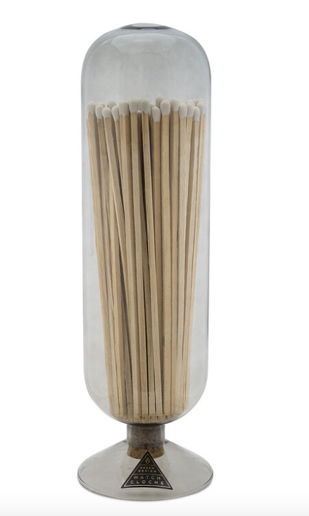Smoke Fireplace Match Cloche