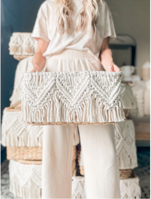 Tara Macrame Basket