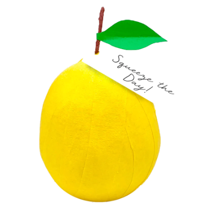 Lemon Squeeze the Day Surprise Ball - 3"