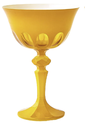 Rialto Glass Coupe Saffron