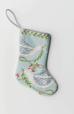 Peace on Earth- Blue Bauble Stockings ®