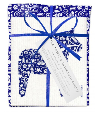 Blue Dala Horse Bundle