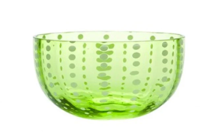 Perle Small Bowl - apple green