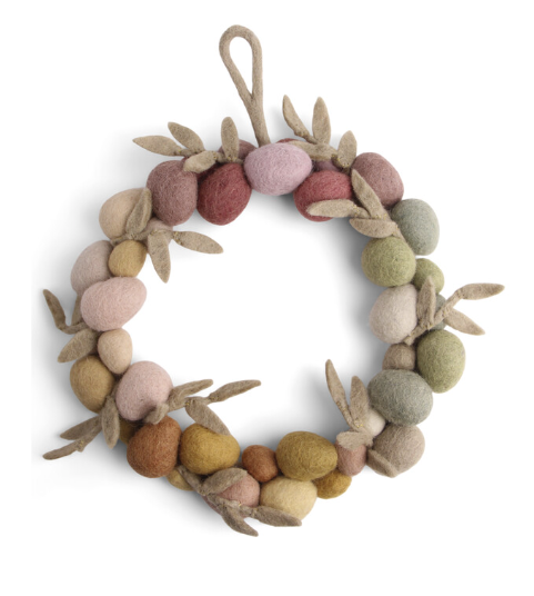 Felt Easter Wreath