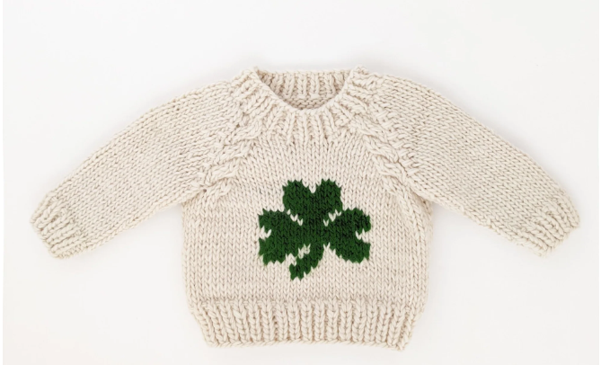 Shamrock Crew Neck Sweater