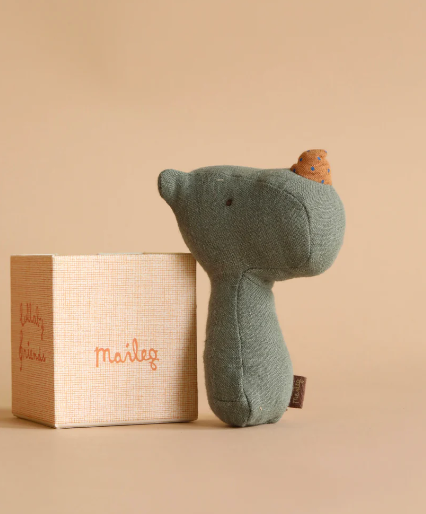 Rhino Rattle - Lullaby Friends - Pine