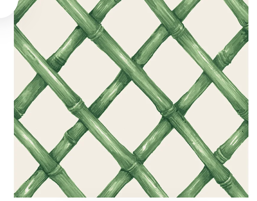 Green Lattice Guest Napkin - Pack of 16