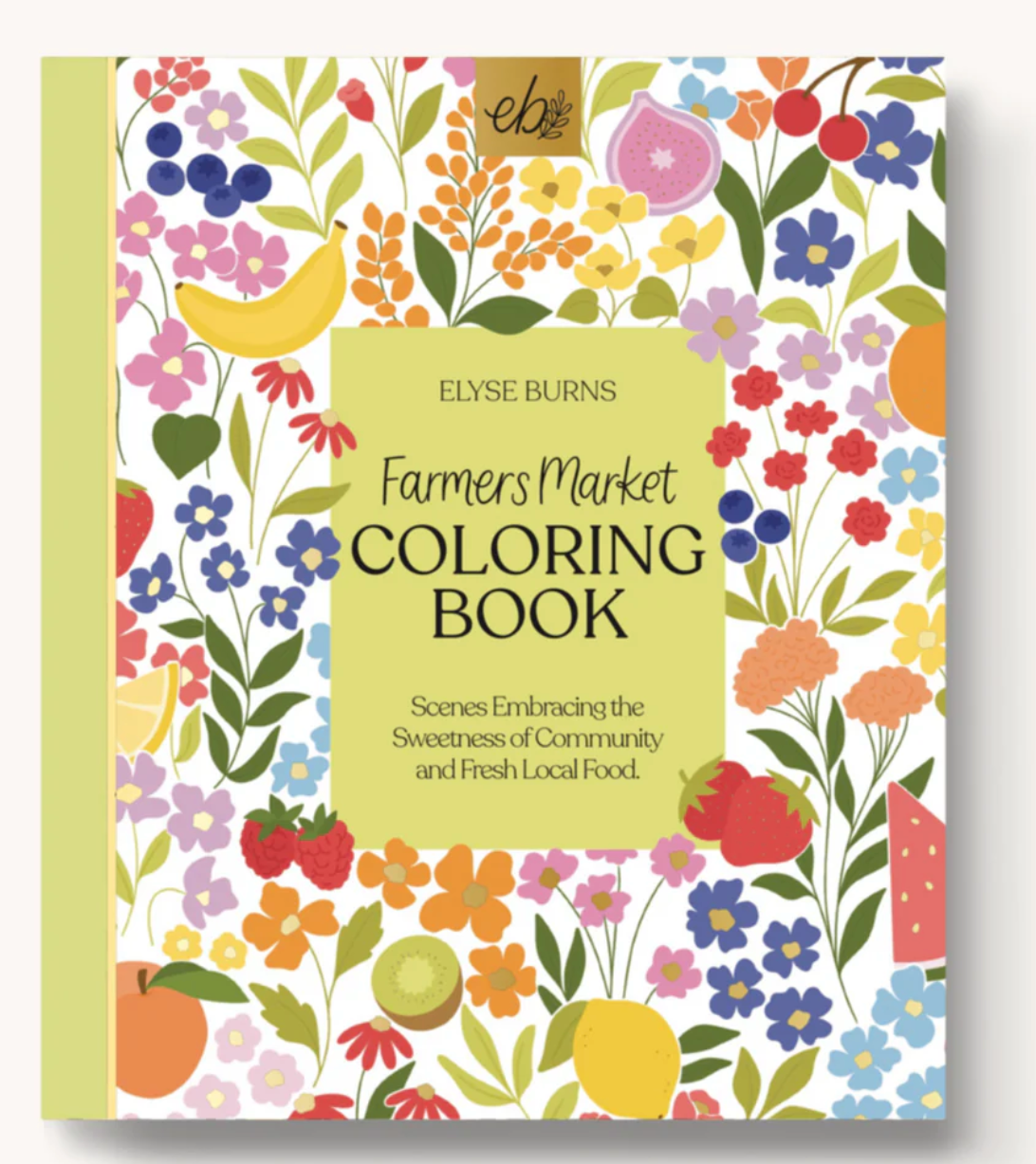 Farmers Market Coloring Book