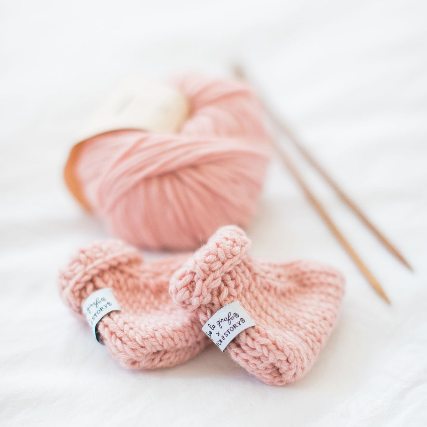 Lily Bow Headband & Booties - Pink