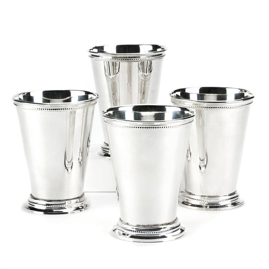Set/ 4 Mint Julep Cups in Gift Box