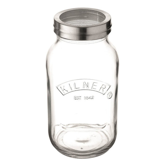 Storage Jar with Sifter Lid 34 fl oz