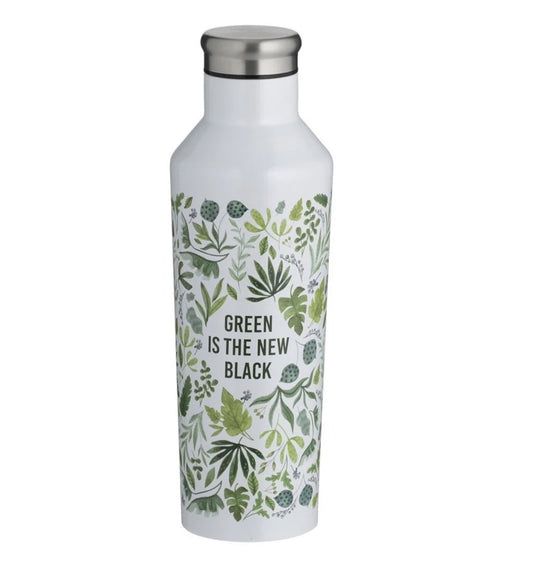 PURE GREEN NEW BLACK DOUBLE WALL 16.9 FL OZ