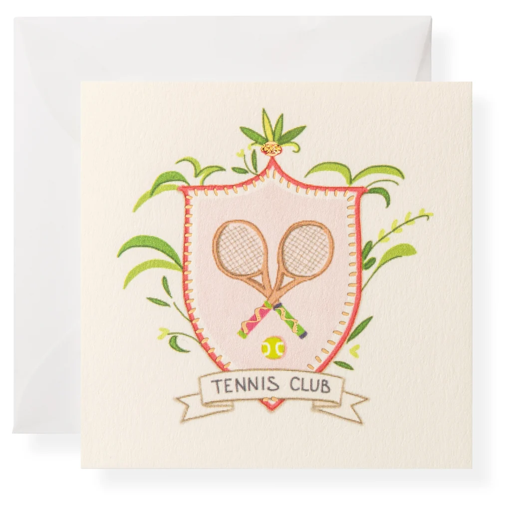Tennis Club Gift Enclosure Box