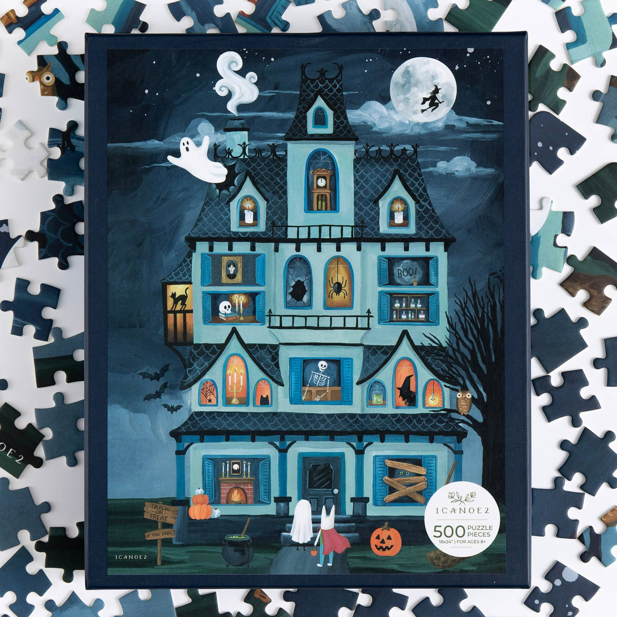 Halloween House Puzzle - 500 Pieces