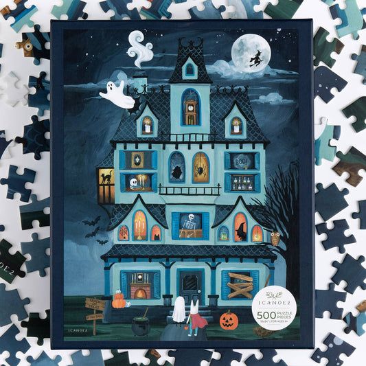Halloween House Puzzle - 500 Pieces