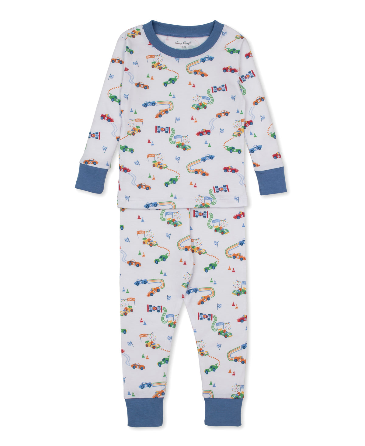 Grand Prix Raceway Pajama Set Snug- 12-18M