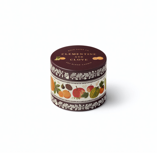 Clementine & Clove 3 oz. Tin Candle