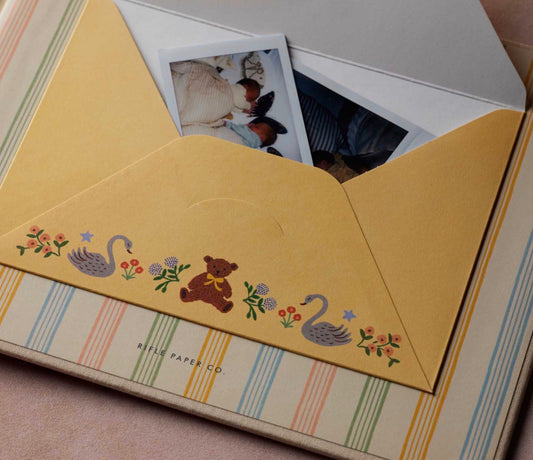 Storybook Embroidered Baby Memory Book