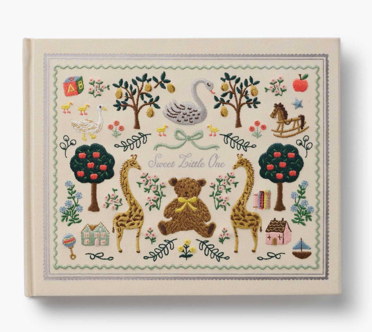 Storybook Embroidered Baby Memory Book