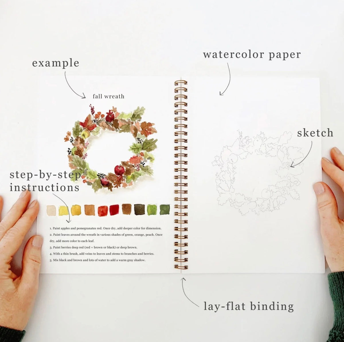 Autumn Watercolor Workbook