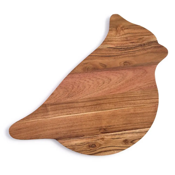 Cardinal Serving/Charcuterie Board with Enamel