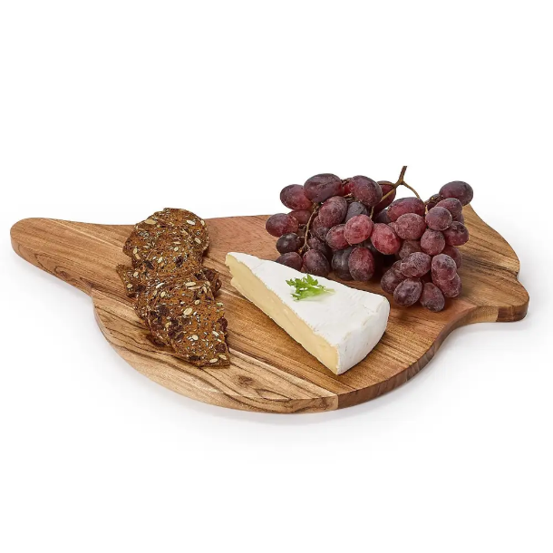 Cardinal Serving/Charcuterie Board with Enamel