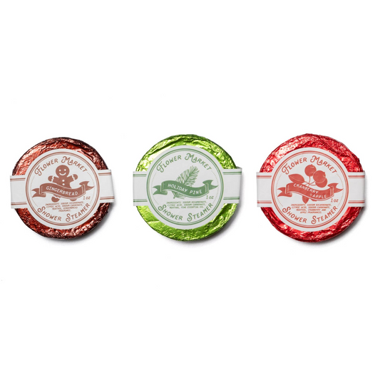 Holiday Cottage Shower Steamer Trio