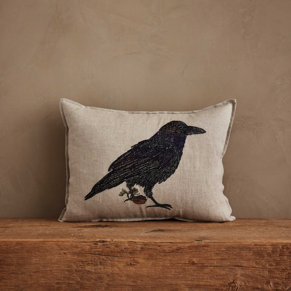 Black Bird with Acorn