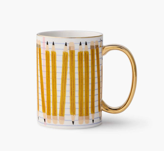 Pencils Porcelain Mug