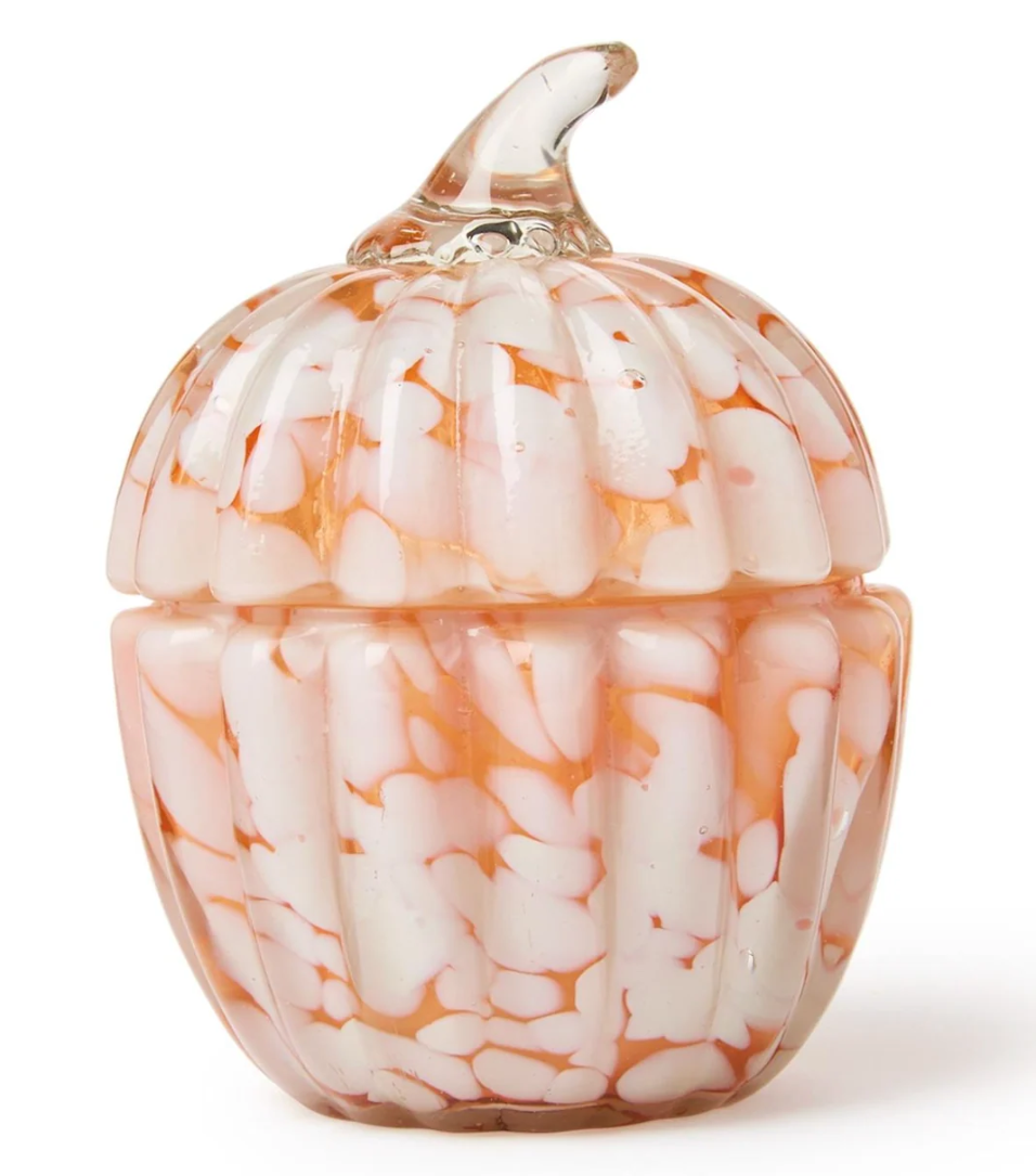 Pumpkin Candle with Spiced Chestnut Scent