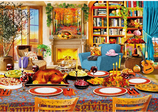Thanksgiving Day Puzzle - 250 Pieces