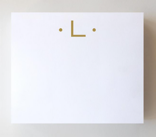 Foil Initial Pad