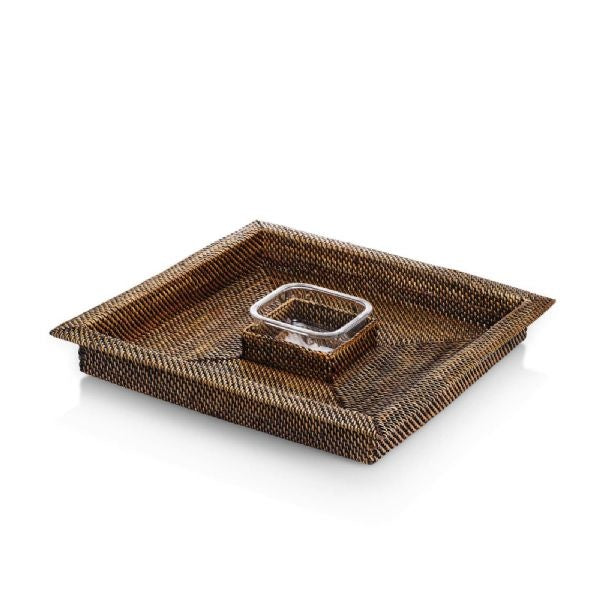 Square Chip and Dip with insert